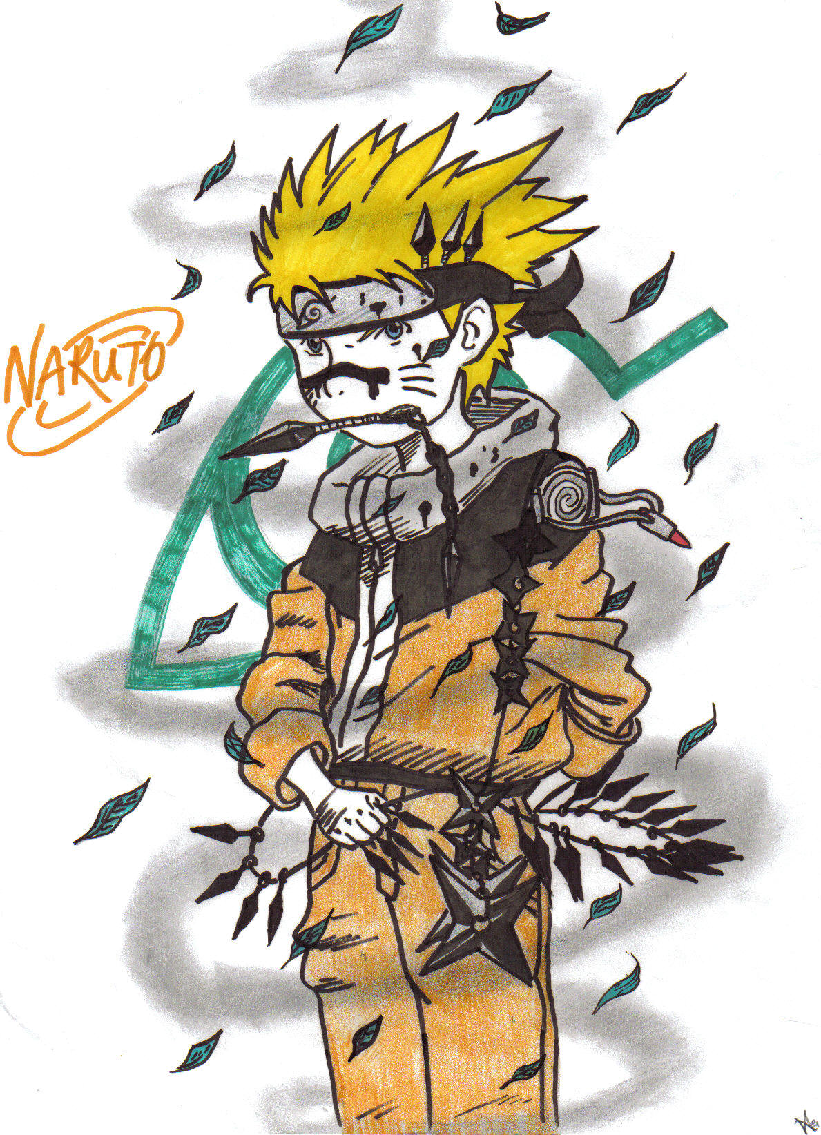 Naruto rajz 2005