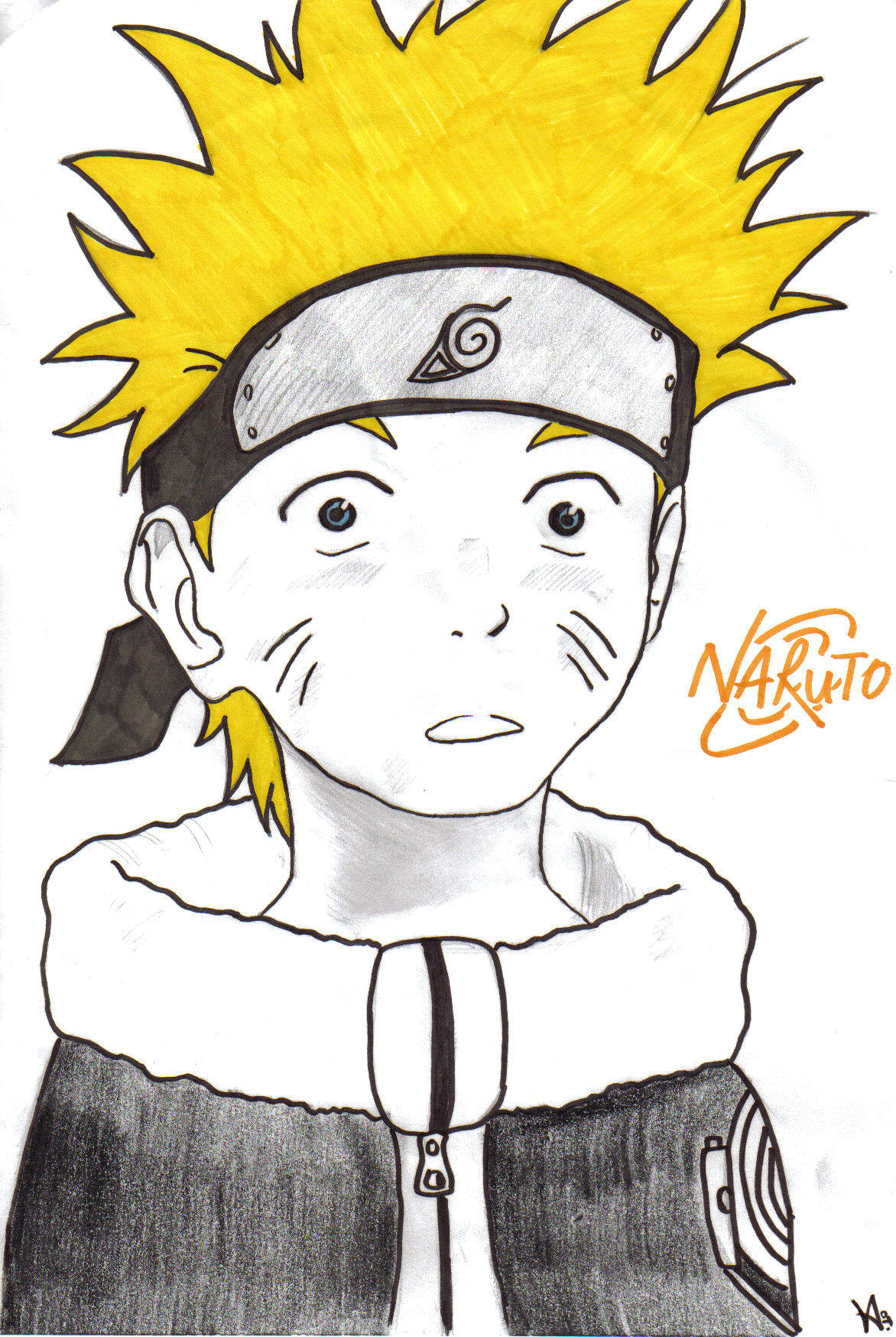 Naruto rajz 2005